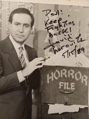 David Horowitz- autograph B&W Photograph