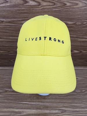 Nike Livestrong Hat Cap Lance Armstrong Foundation Yellow Cycling OSFM Adult 