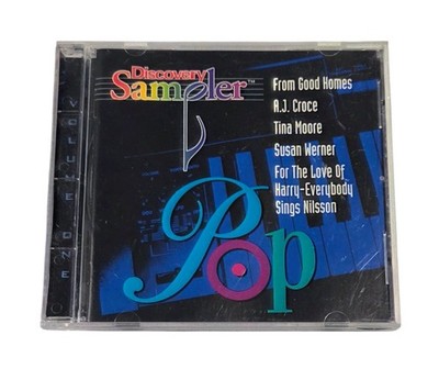 Discovery Sampler Pop Volume One (CD, 1995) A. J. Croce; Tina Moore; Susan W...