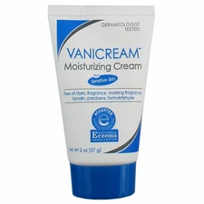 2 Pack Vanicream For Sensitive Skin Moisturizing Cream, 2 oz
