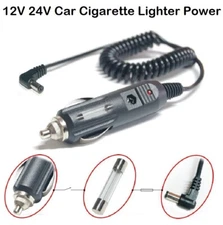 80" 12V-24V DC 5.5x2.1mm Car Cigarette Lighter Socket Power Supply Adapter Cable