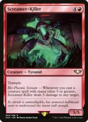 Screamer-Killer [Universes Beyond: Warhammer 40K] MTG