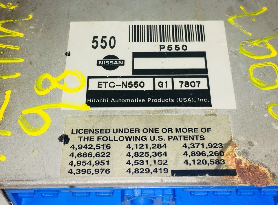 1998 1999 Nissan Altima TCU ETC-N550 G1  - Image 2 of 4