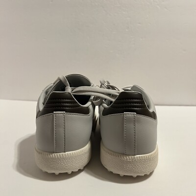 Adidas Samba Spikeless Golf Shoes ID9297 Gray Brown Mens 13 Grey Sneakers Adidas Samba Spikeless Golf Shoes Gray Brown Mens 12 NEW  main image 2