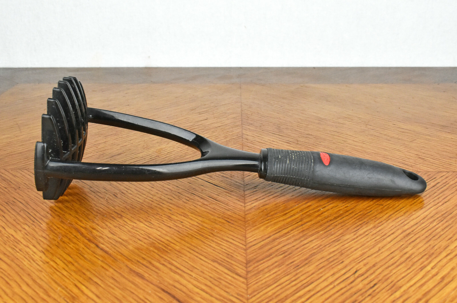 OXO Good Grips Black Plastic Potato Masher Rubber Handle eBay