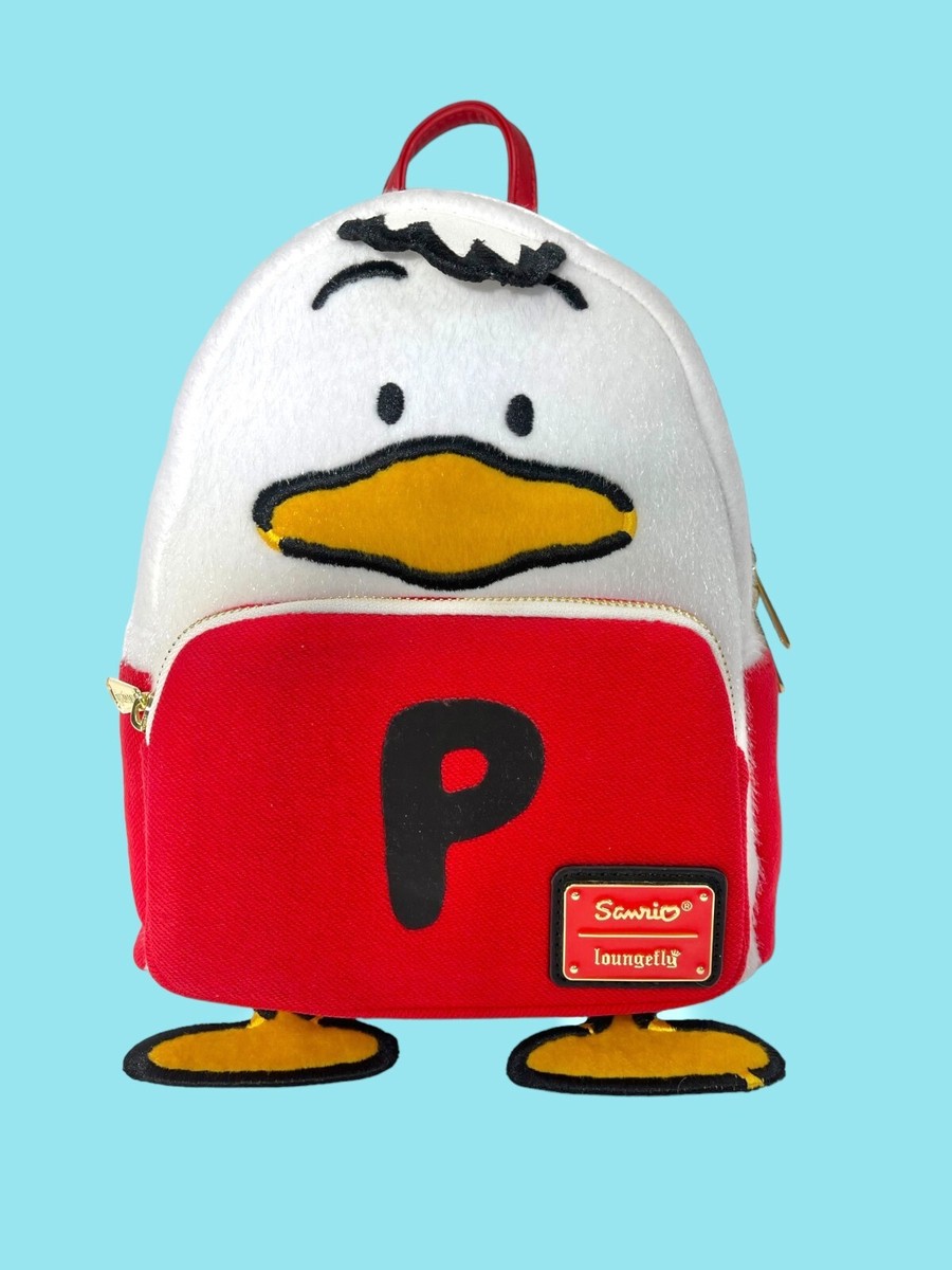 LOUNGEFLY SANRIO PEKKLE RED SHIRT FIGURAL MINI BACKPACK Loungefly Sanrio Pekkle Figural Mini Backpack - BoxLunch  main image 3