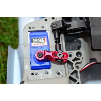 GPM Alu Servohalter Für Traxxas E-Revo – 1 Paar Set, Blau, Passend Für Brushless & VXL 2.0