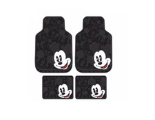 New Select Set Mickey Mouse Expressions Car Truck Front Rear Rubber Floor Mats