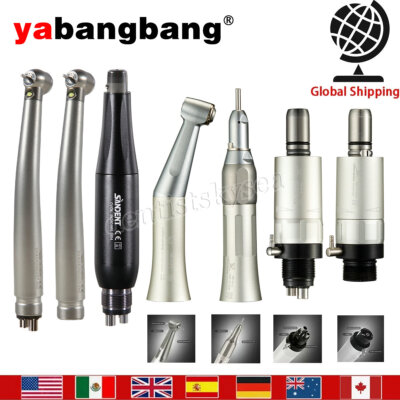 SANDENT Low Speed Handpiece Motor YX/LED Fiber Optic Turbine 2/4H/Hygiene Prophy