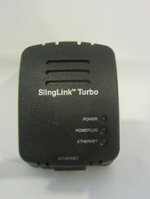 Sling Media SlingLink Turbo W1 SL300-100 Ethernet Over Power Adapter
