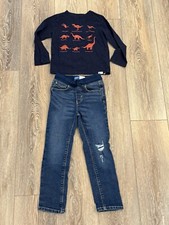 Boys Dinosaur 5t Set Outfit Old Navy Skinny 5T Jeans Gap 5 Playtime Favorite Tee