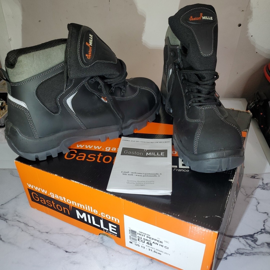 GASTON MILLE INC Heavy Industry Work Boots Size 13 Work Shoe  display picture 1