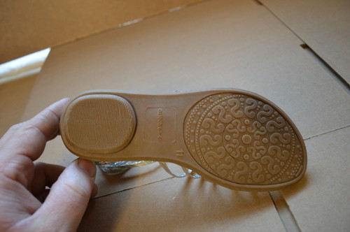 Sweet 554 Girls Silver Fallon Sandals - Picture 5 of 5