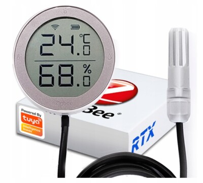 TUYA ZigBee externer Temperatur- und Feuchtigkeitssensor -25 bis +99 °C