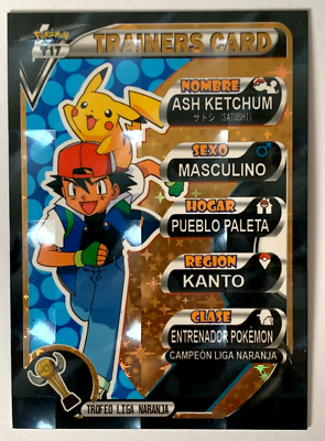 pokemon ash trainer card Amazon.com: Pokemon - Pikachu V - TG16 - Trainer Gallery - Lost Origin main image 1