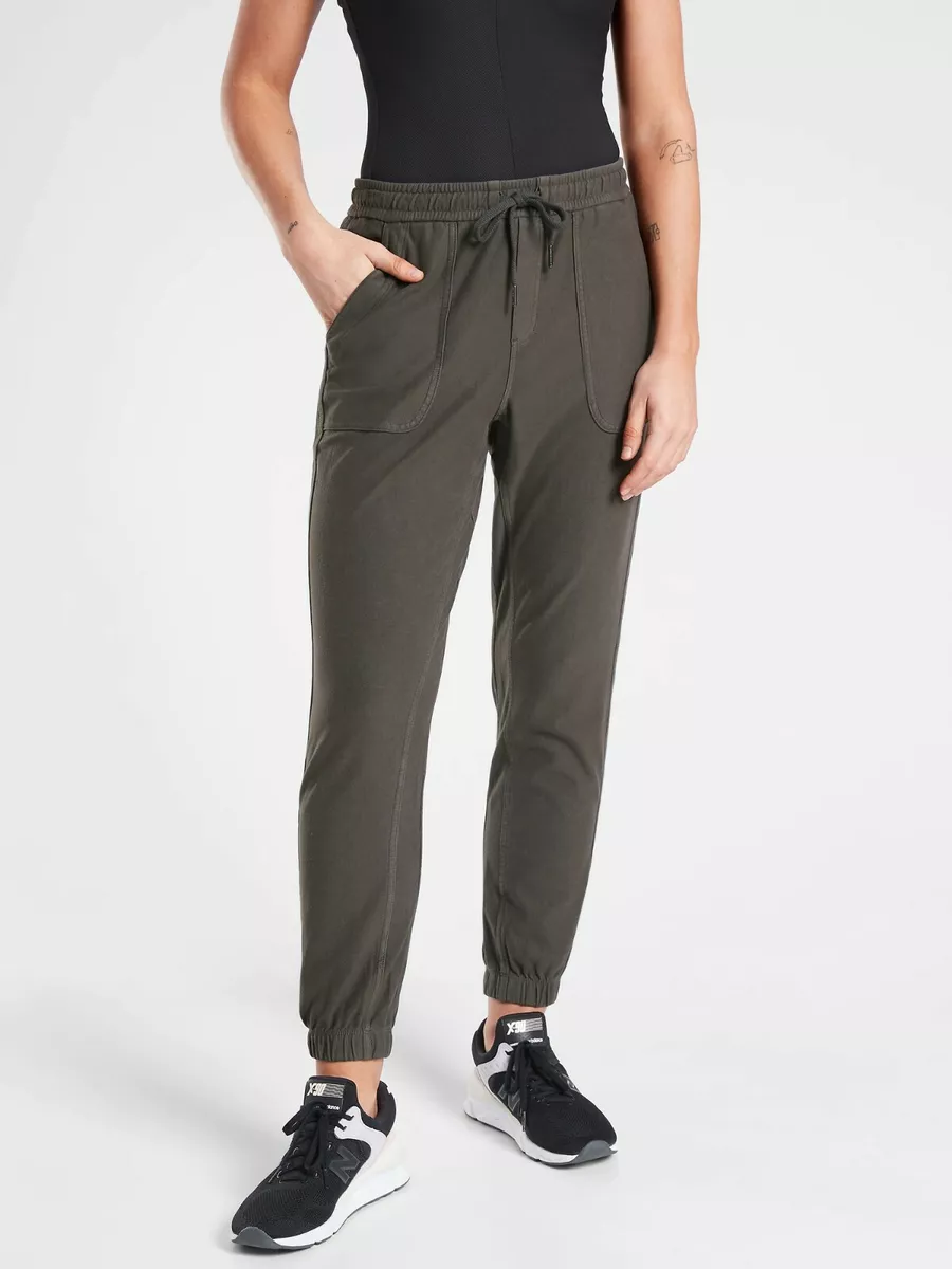 EUC Athleta Farallon Jogger Pant, Cypress Green SIZE 22 #531090 O1114H