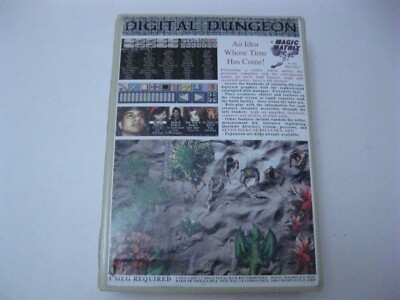 Digital Dungeon Amiga game complete Magic Matrix 1992