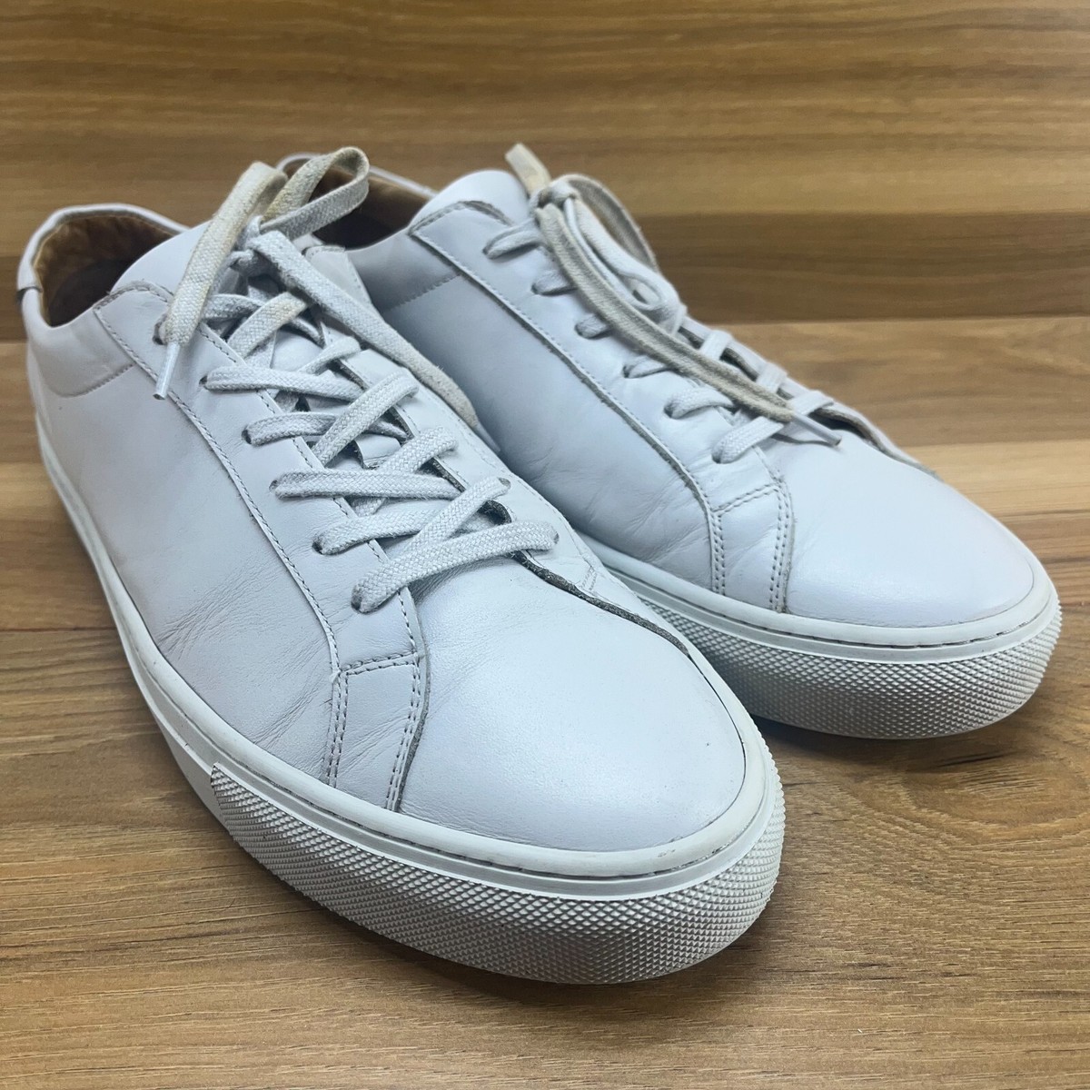Suit Supply Mens Sneakers Size 10 EU 43 Light Gray Grey 