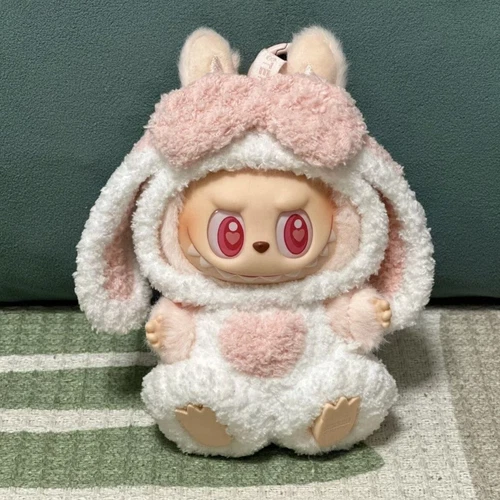 LABUBU Ropa Los Monstruos Muñeca de Peluche Ropa Hecha a Mano Lindo Conjunto de Conejo Sin Juguetes - Imagen 6 de 13
