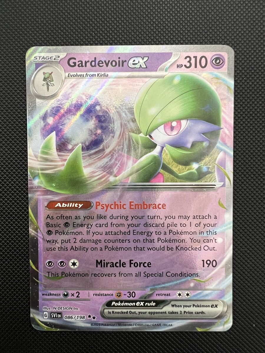 Gardevoir ex 086/198 scarlet N violet, Hobbies & Toys, Toys