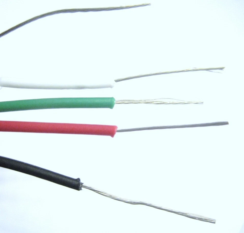 Guitar Circuit Hookup Wire, 15' Shielded, 4 Conductor BEST NOISE REDUCTION, 15ft - Image 4 of 4