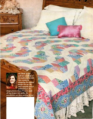 Wandering Ways Quilt Pattern Pieced KH