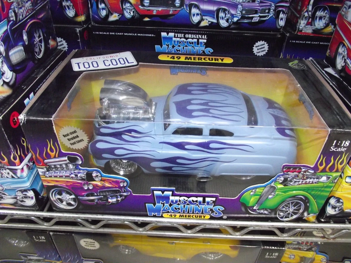 ミニカー MUSCLE MACHINES '49 MERCURY 1/18 Muscle Machines 1949 Mercury 1:18 Black | eBay