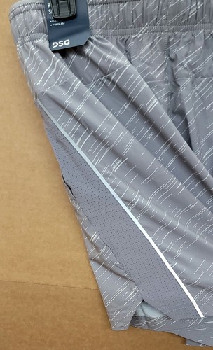 Men's DSG 7" Stride Run Shorts Gray Size Small - Picture 2 of 3
