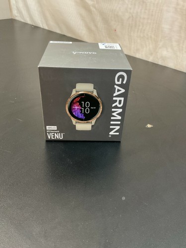 Garmin Venu Rose Gold Tan AMOLED Display Bluetooth GPS Running Smartwatch |  eBay