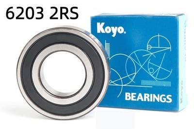 1PC New KOYO 6203 2RS Deep Groove Ball Bearings 17 x 40 x 12mm Fast Delivery
