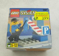 Lego 2881 Parking Gate Attendant Misb New Town Traffic Rare Vintage 90S 1990