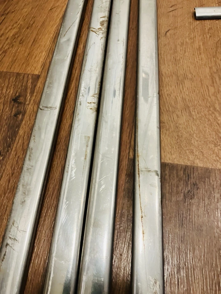 Ford 1948-1950 camioneta pickup capó molduras laterales emblemas F1 F2 F3 Foto 3 de 4