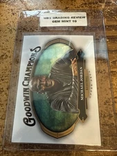 Michael Jordan 2020 Upper Deck Goodwin Champions #51 MBS Graded 10 Gem Mint NBA
