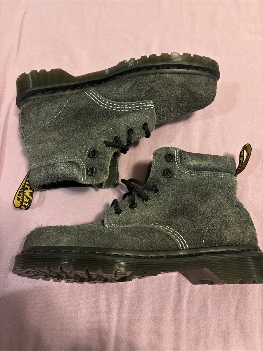 Dr. Martens Gray Suede Boots for Men for Sale | Shop New  display picture 2