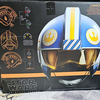 Hasbro Star Wars Black Series Carson Teva Electronic Helmet The Mandalorian