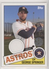 2020 Topps 1985 Topps Baseball Relics George Springer #85R-GS 9qk