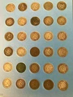 New ListingLot Of 90 Indian Cents Including 53 Civil War Period And an 1849 Large Cent.