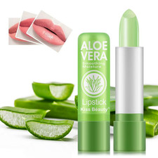 2X Colour Changing Lipstick Aloe Vera Long Lasting Lip Balm Waterproof
