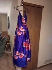 Beautiful By&By purple and flower dress 