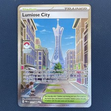 Lumiose City 111/088 Trainer Pokemon Card Perfect Order - COMBINE POST - trusted