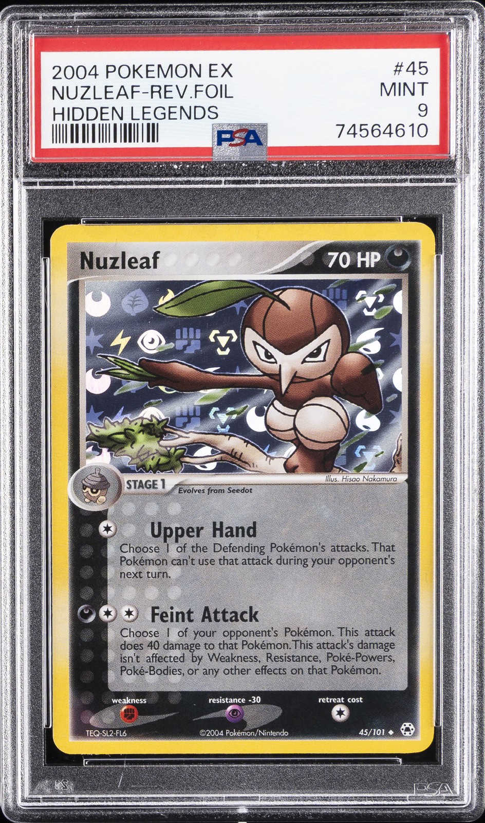 Nuzleaf Reverse Holo #45
