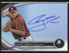 2015 Topps Carlos Correa 2013 Bowman Acrylic Wall Art 9