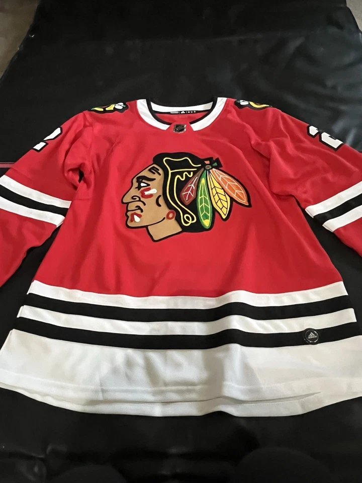 Camiseta deportiva 100 % auténtica Duncan Keith Adidas Chicago Blackhawks talla 50 para hombre Foto 4 de 4