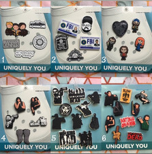 Handmade 5 10 pack the walking dead supernatural shoe charms set