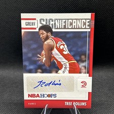 2021-22  NBA Hoops Great SIGnificance Auto Tree Rollins  Atlanta Hawks GS-TRL