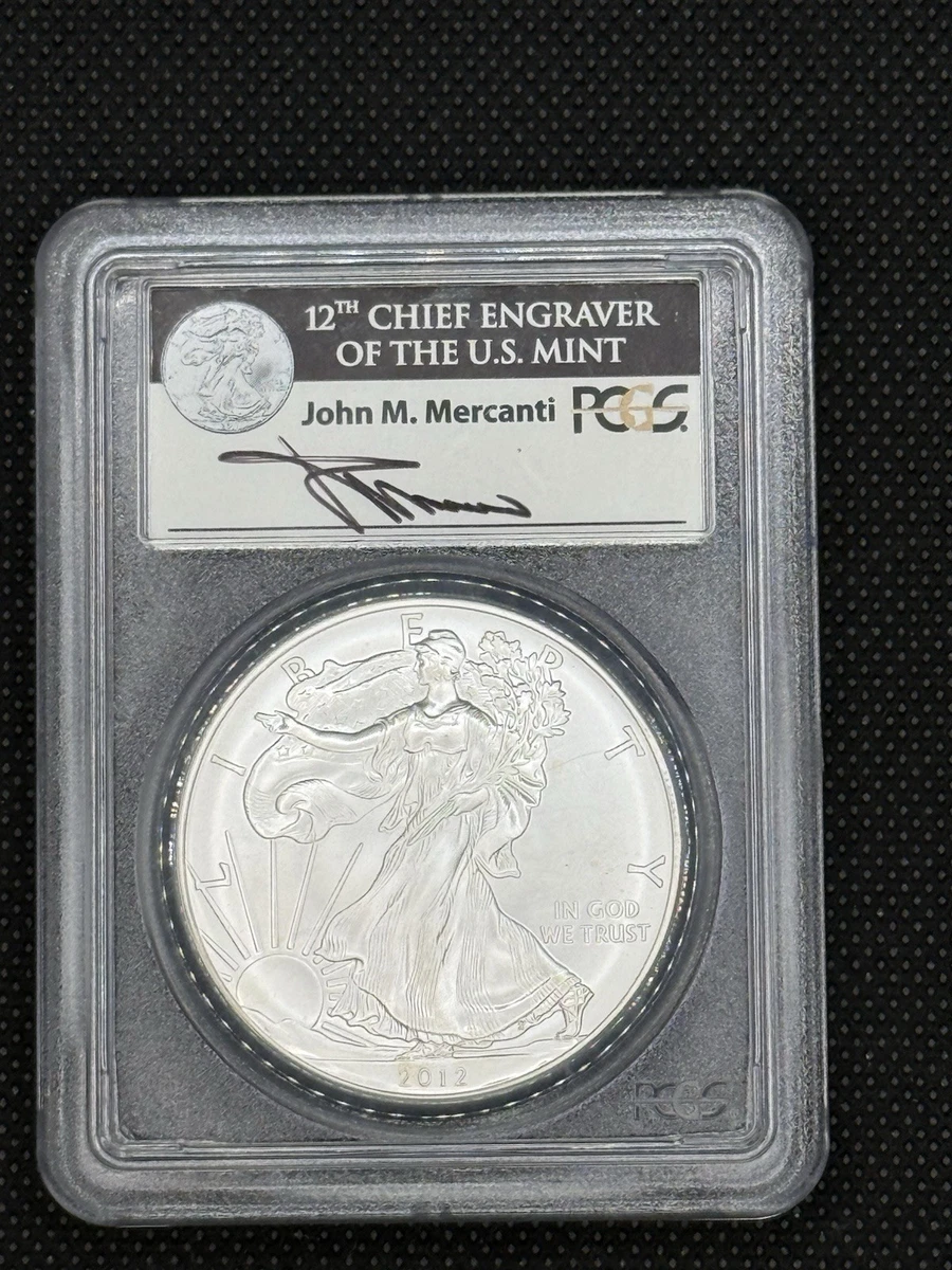 American Eagle MS 70 Graded 2012 Silver Bullion Coins for sale | eBay