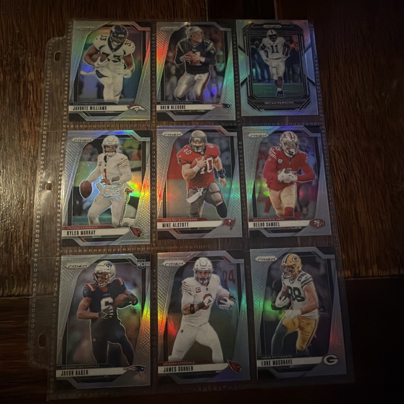 Silver Lot Of 39 Mix Mosaic Silver Prizm ,select,  Teams mixed Nfl Team Teams🔥