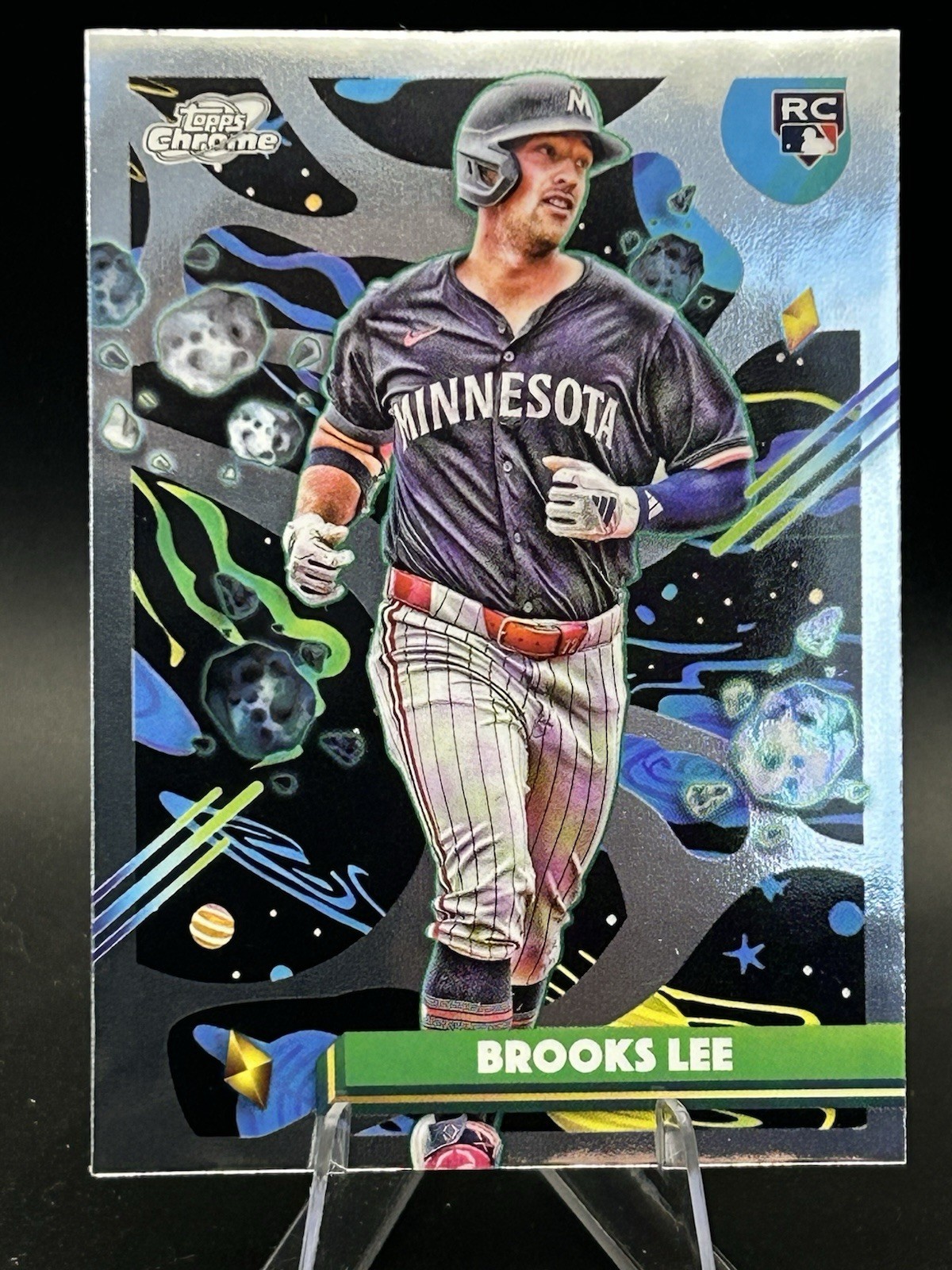 2025 Topps Cosmic Chrome - Brooks Lee Rookie (RC) #129 Twins B509