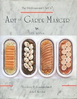 The Professional Chef's Art of Garde Manger Hardback Book The Fast Free Shipping