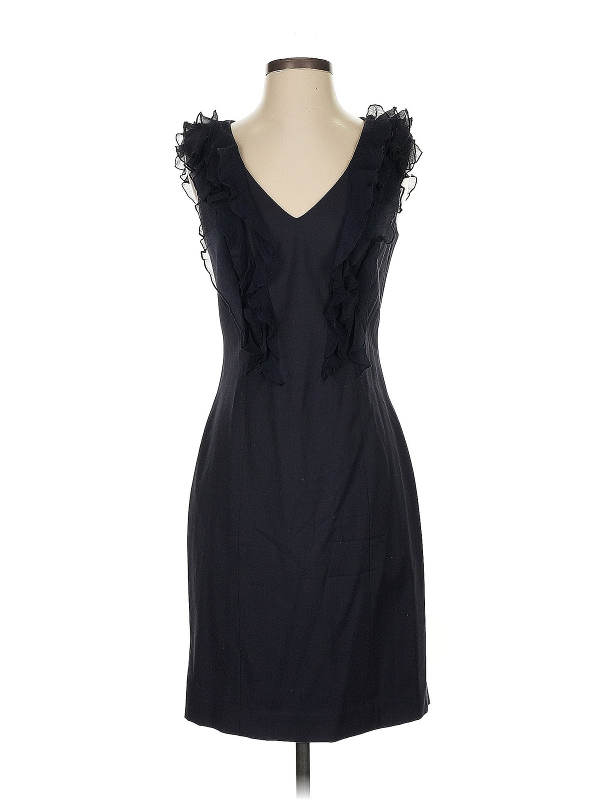 Rebecca Taylor Women Black Cocktail Dress 4 - image 1